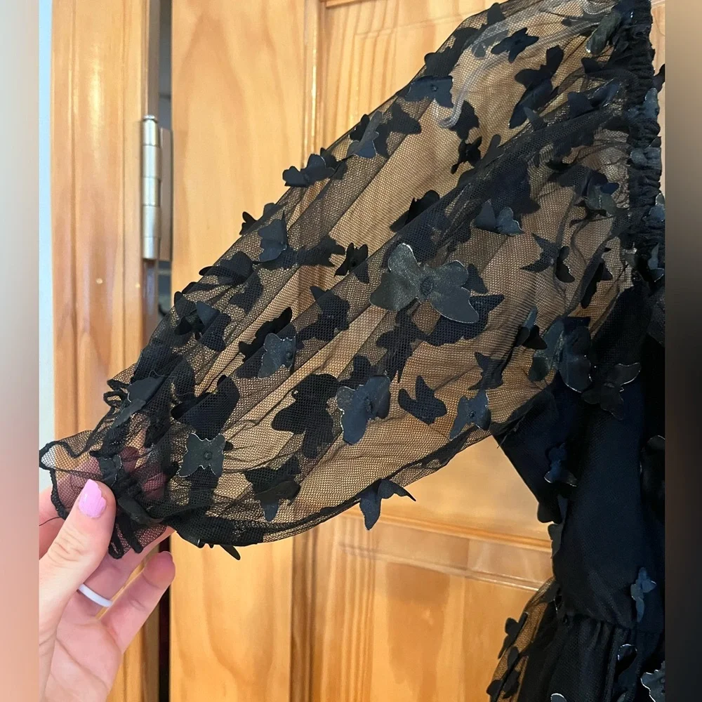 NWT Adorable butterfly mini dress - Picture 2 of 6